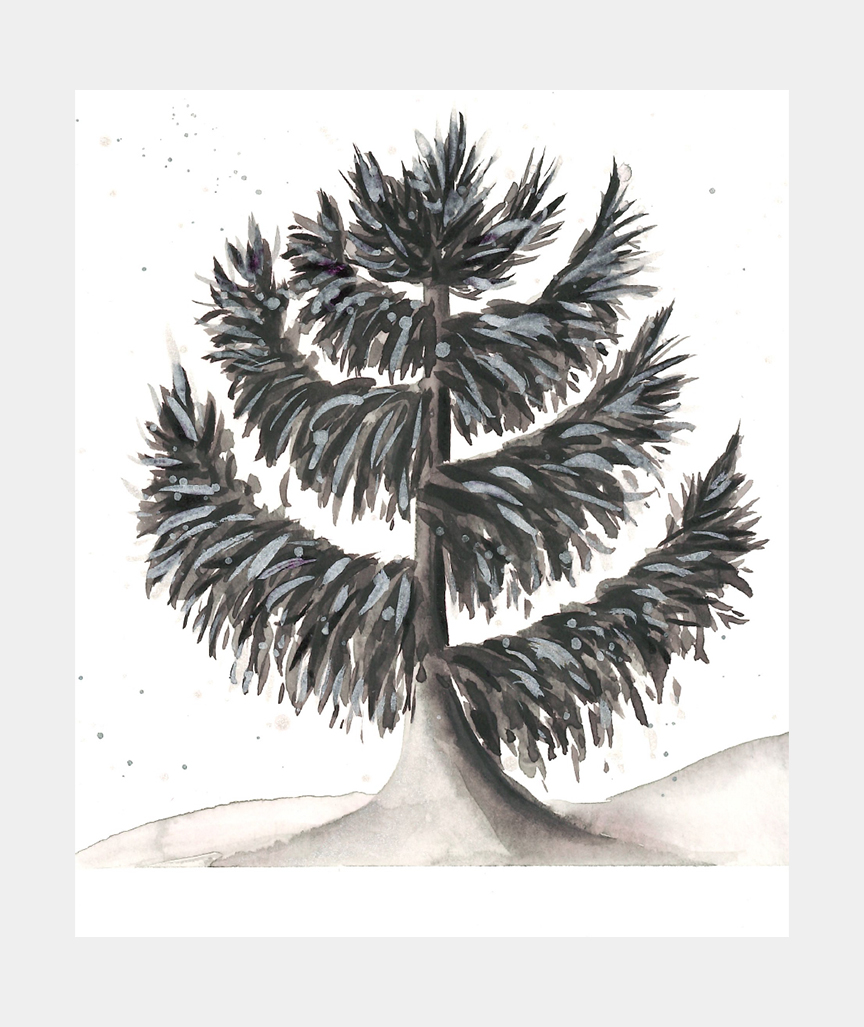 Leuchtender Weihnachtsbaum Weihnachtskarte