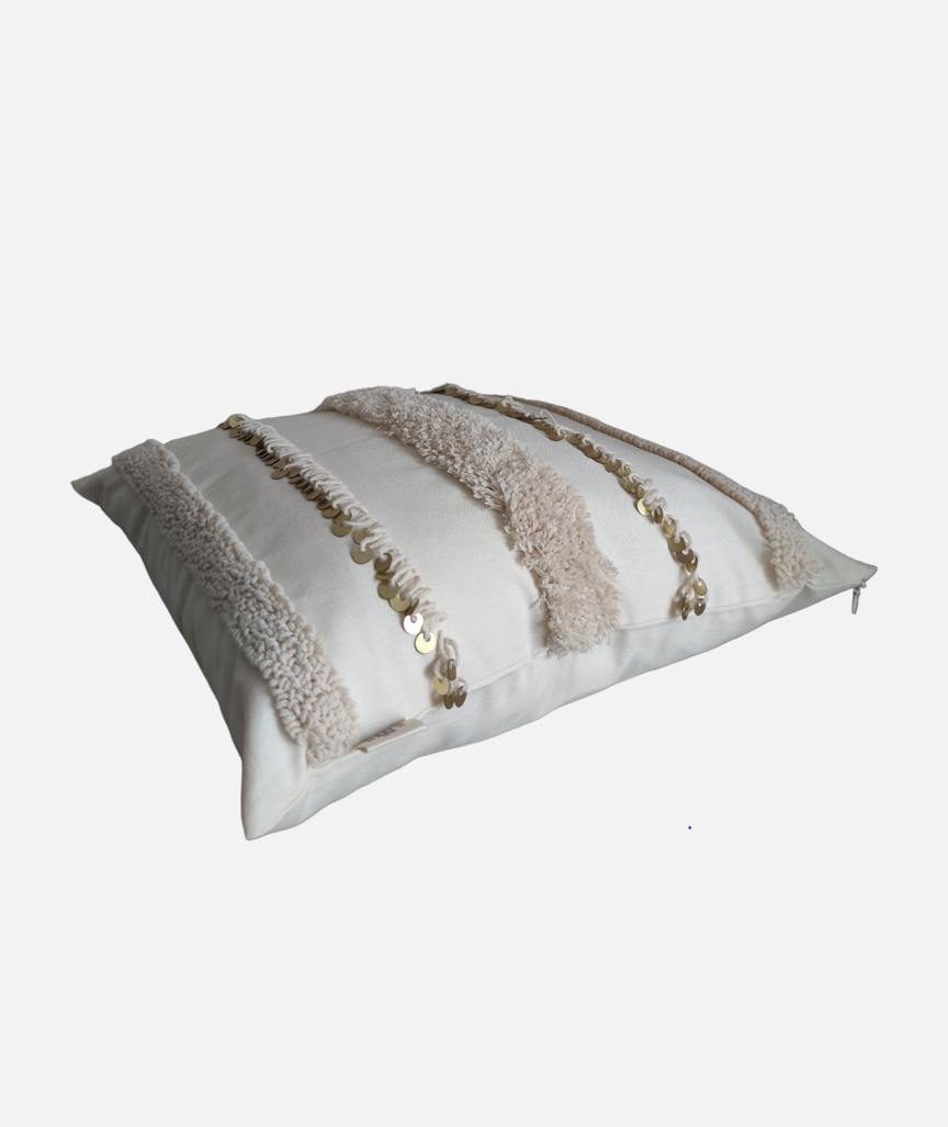 Sylvia Punch Needle Stickerei Kissenbezug