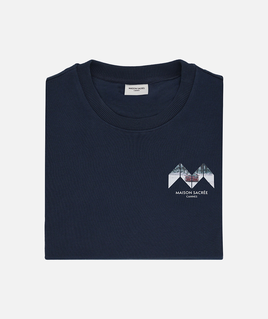 Sur La Neige printed Sweatshirt 