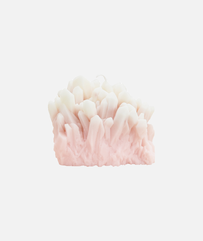 4aUJ9z3RYby0jp Edelstein Rosequartz Kerze