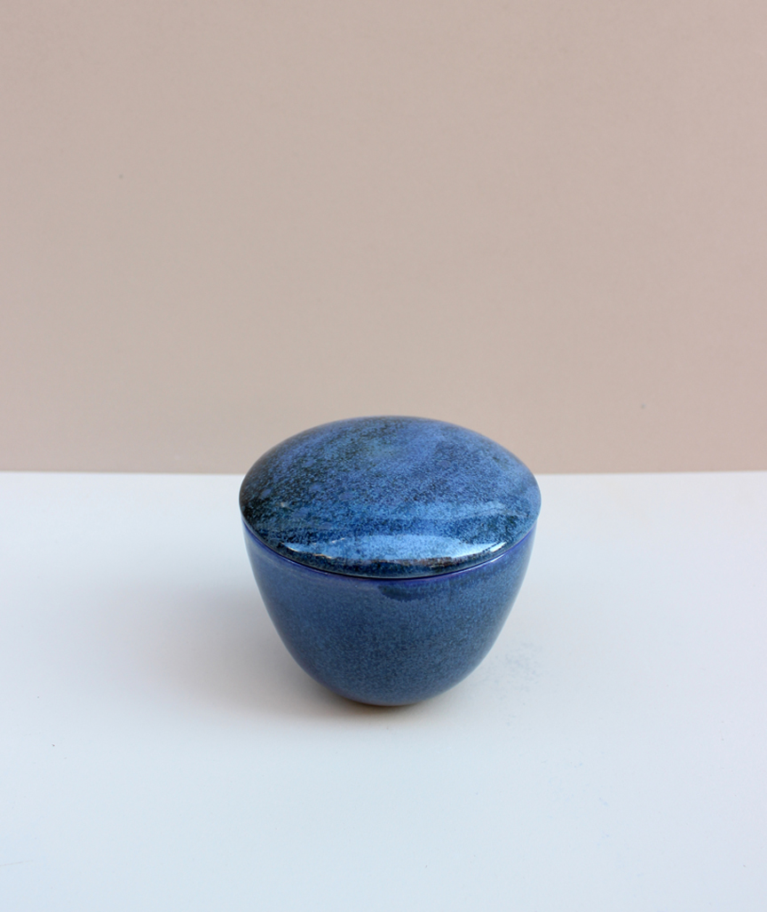 Ovale Box mit Deckel