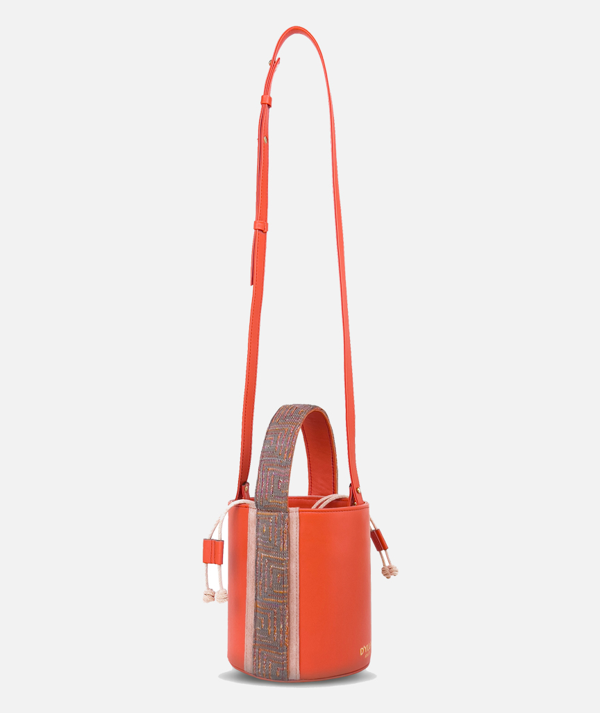 Lena Bucket Bag Pomegranate