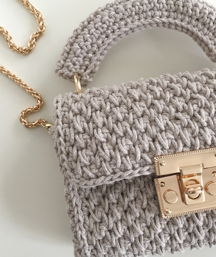 Umhängetasche Beige