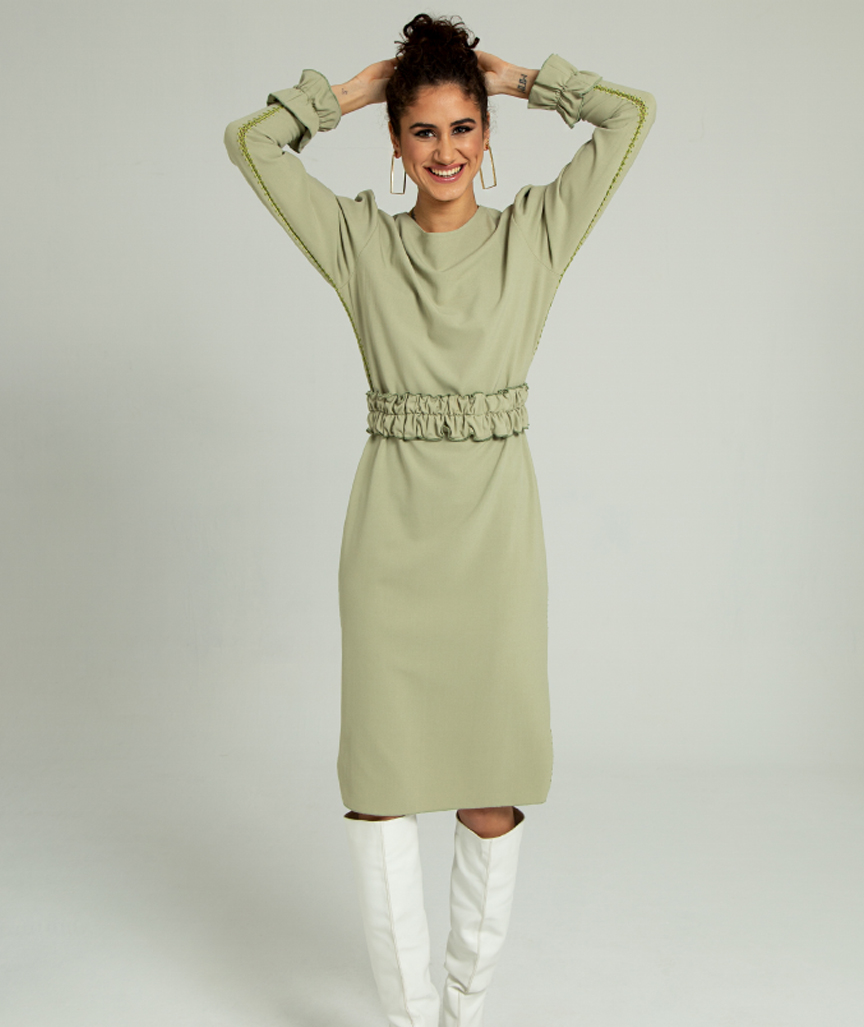 5-PALOMA-PISTACIO-DRESS-2 Paloma Pistachio Kleid