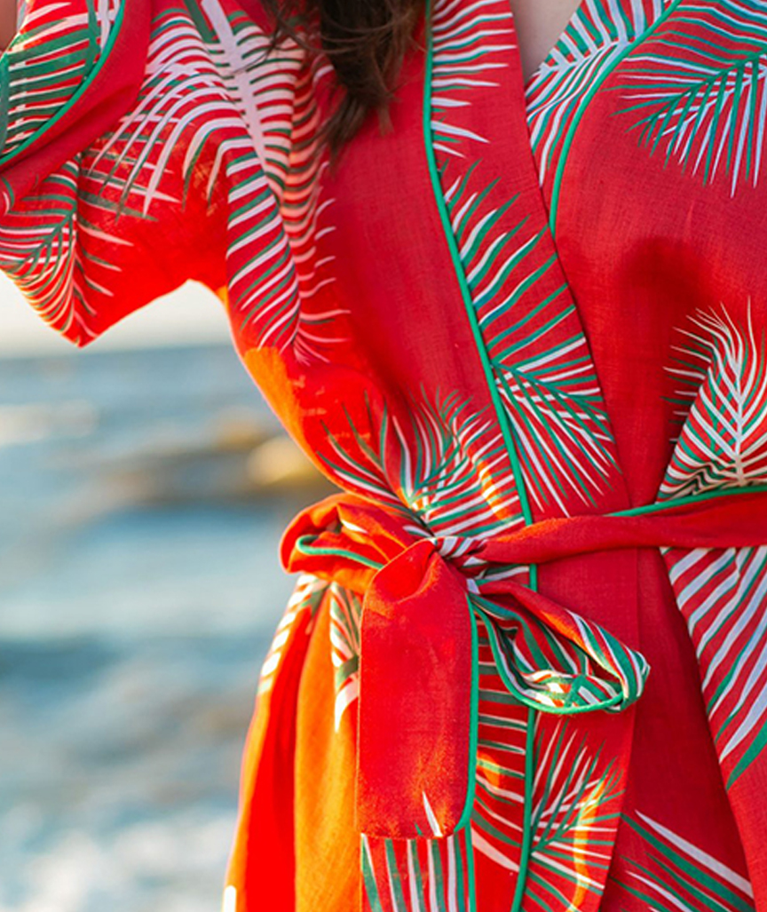 Purity Kimono mit Kapuze