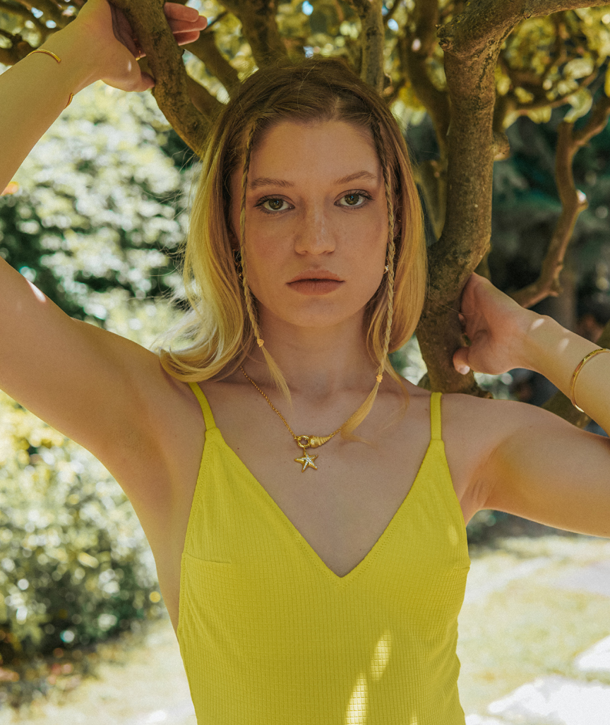 Shell We Dance Necklace With Starfish Charm