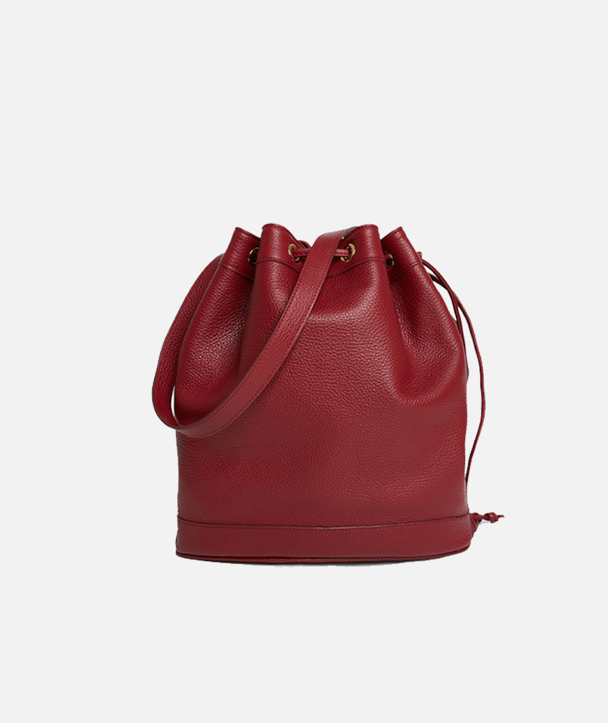 Amira Bucket Bag Cranberry