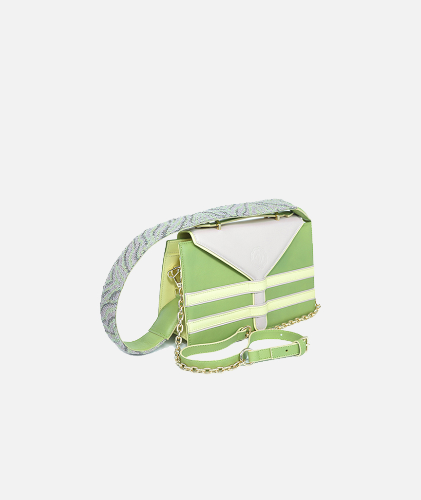 pearlmatcha3 Pearl Handtasche Matcha