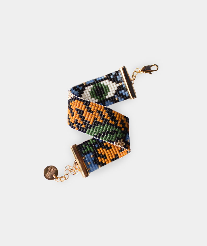 GUI_Tiger-Bracelet-Green Tiger großes Armband