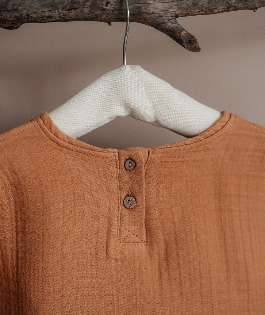 Long Sleeved Children’s Sweatshirt Tan