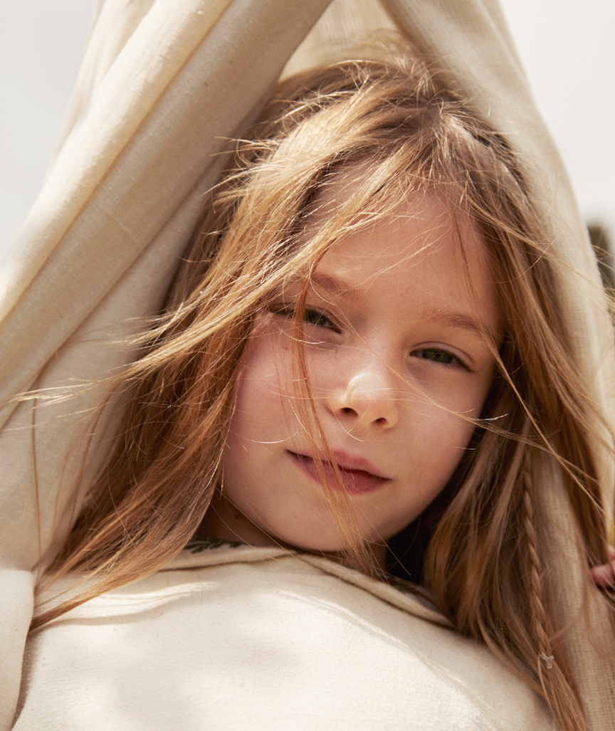 Kleid "Lina" mit Handstickerei