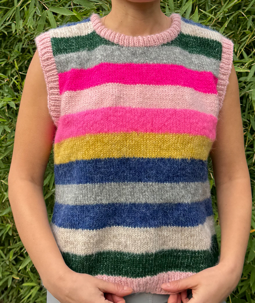 Make Love Not War Sweater Vest