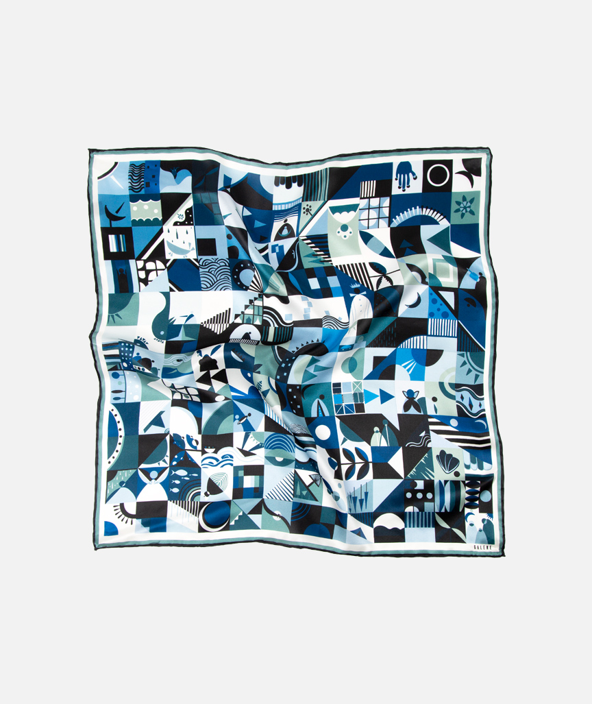 Crossword-B Scarf