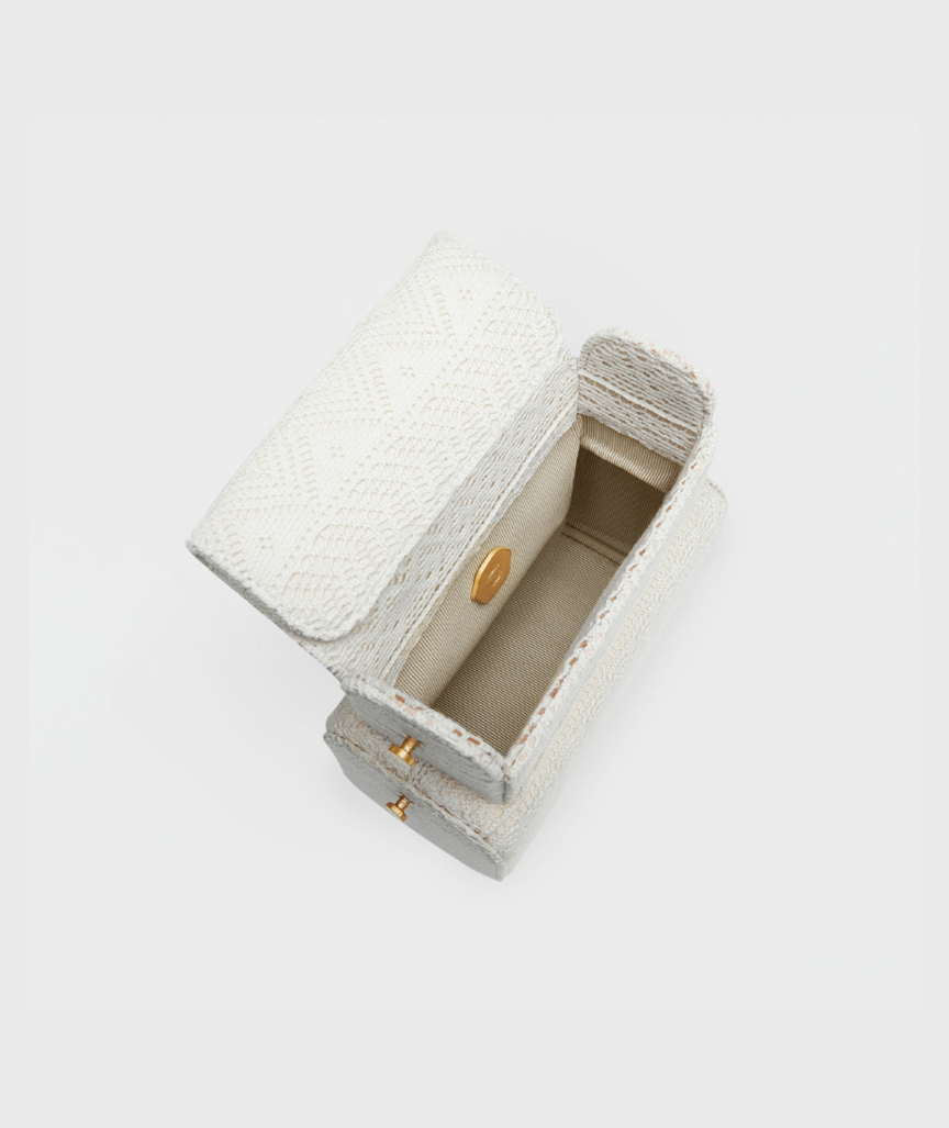 Midi-Dualer-Lace-4 Handtasche Midi Dualer Spitze