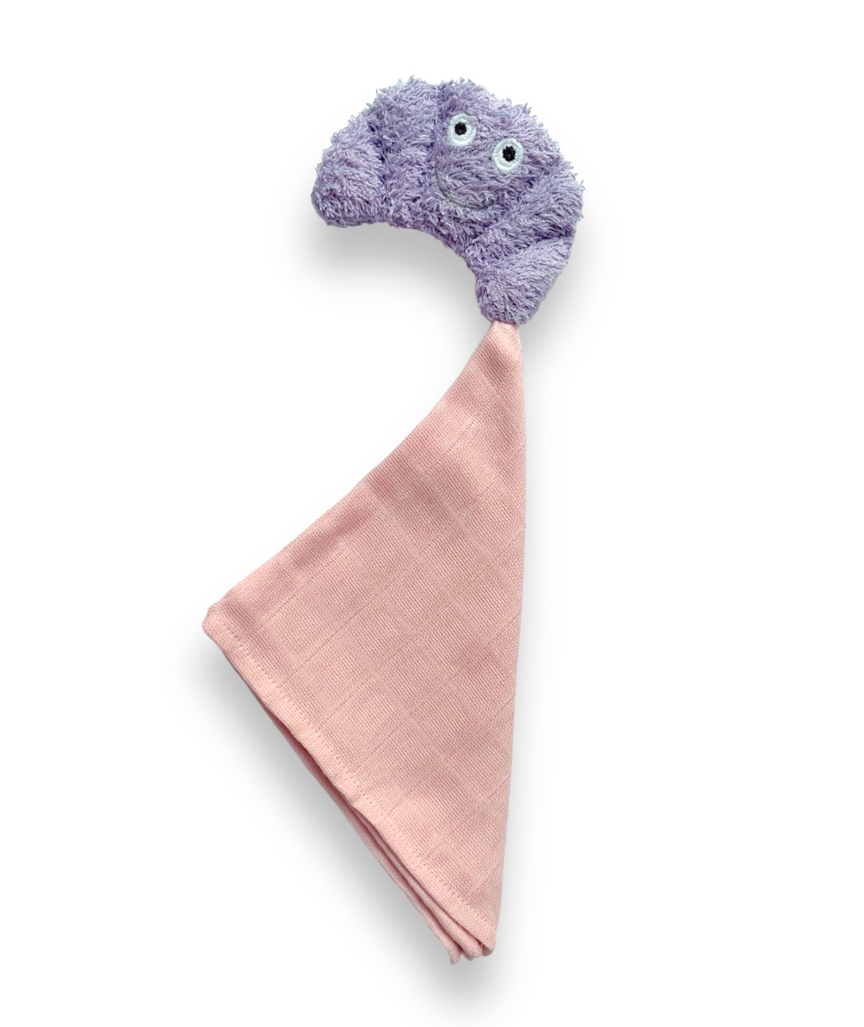 Mini cuddly Blanket with integrated cuddly Toy