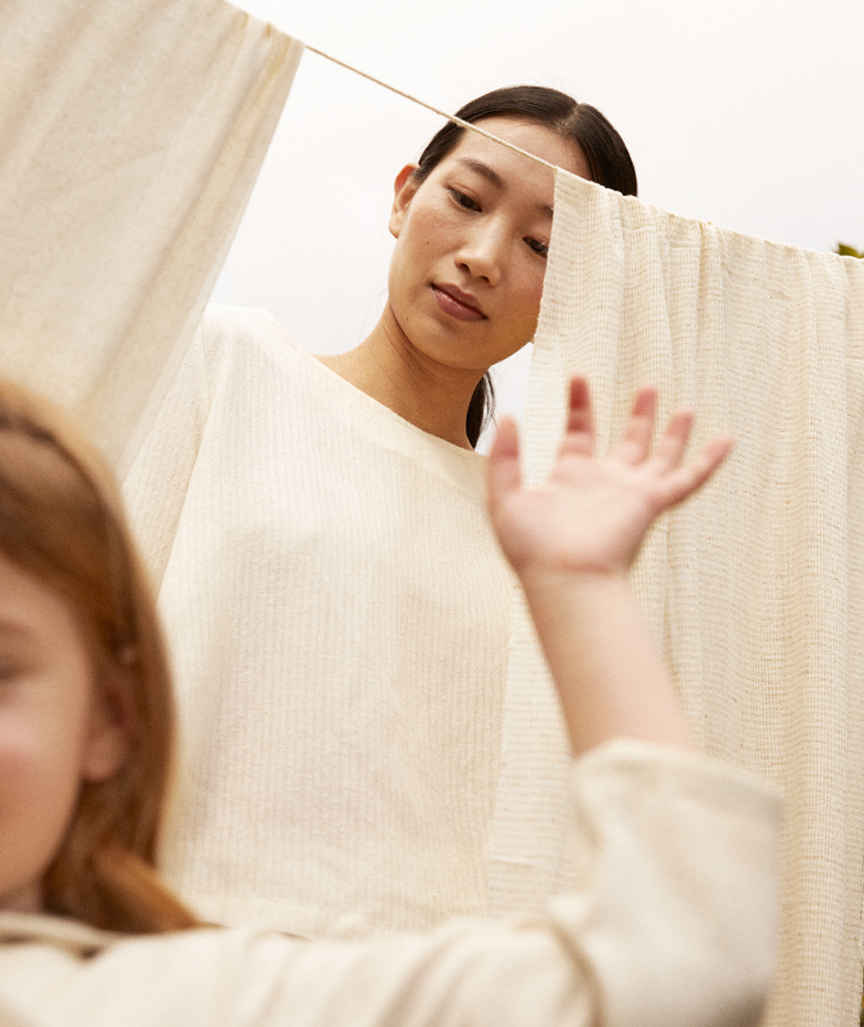 Kleid "Lina" mit Handstickerei