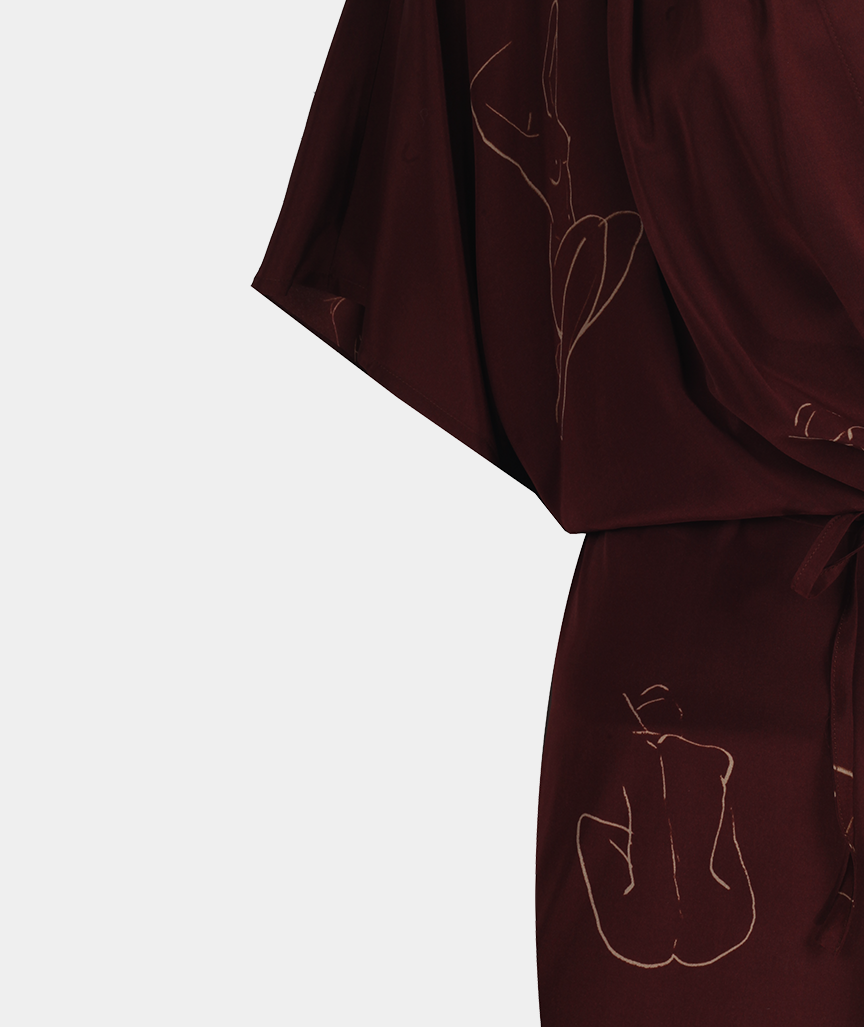 LAIKA_VAMOS-DRESS-WITH-MARSALA-PATTERN-BROWN-3 Vamos Kleid mit Marsala Muster