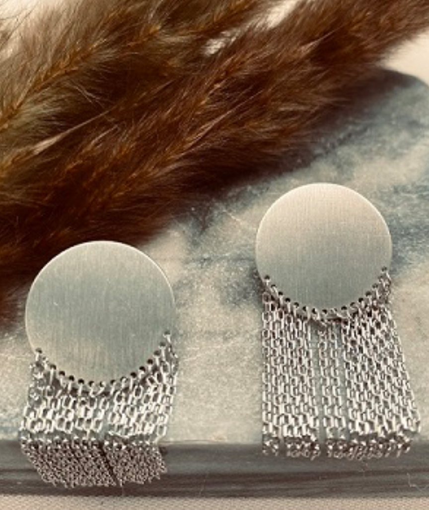 dot-ohrringe-silber Punkt Ohrringe Silber