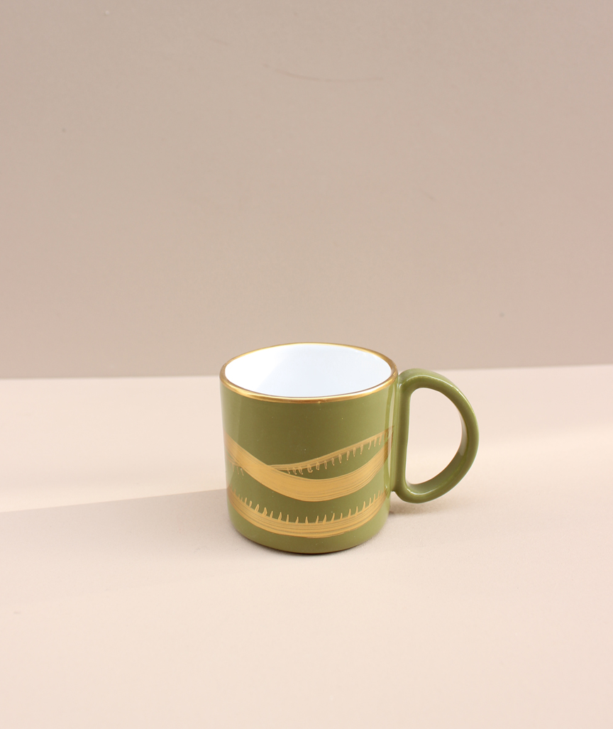 Espressotasse aus Keramik Set