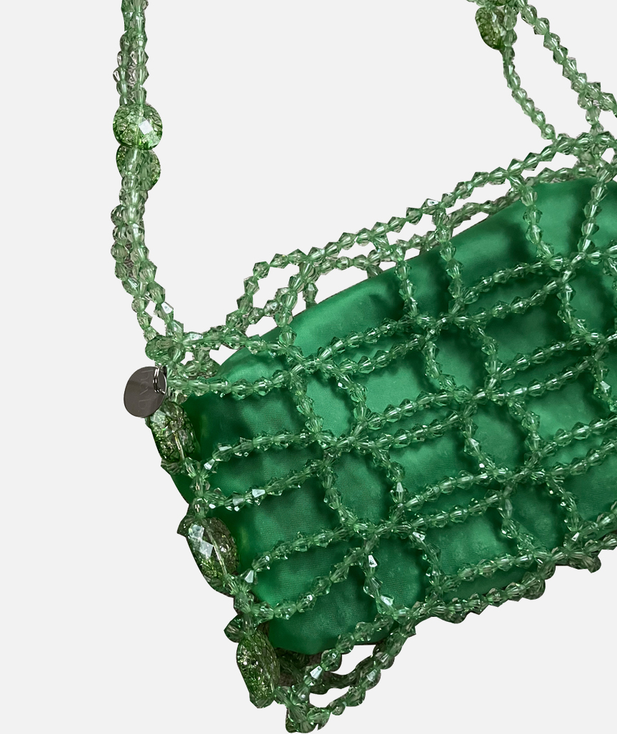 Emerald Glam Bag 
