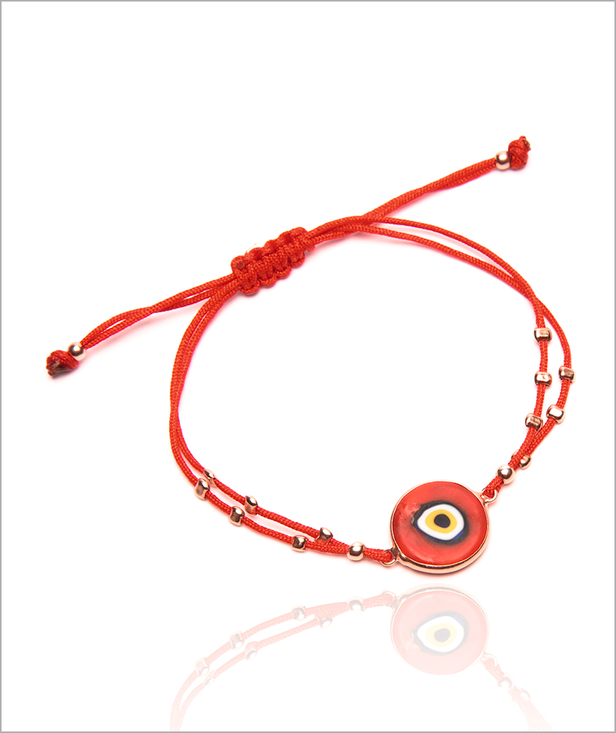 Bracelet With Red Eye Stone