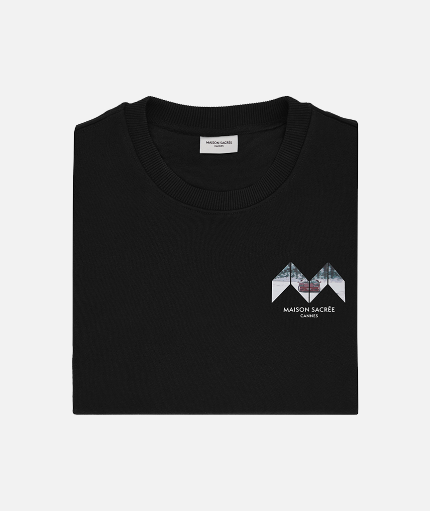 Sur La Neige printed Sweatshirt 