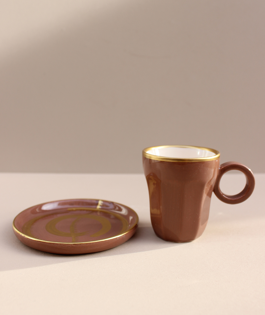 Espressotasse aus Keramik Set 2