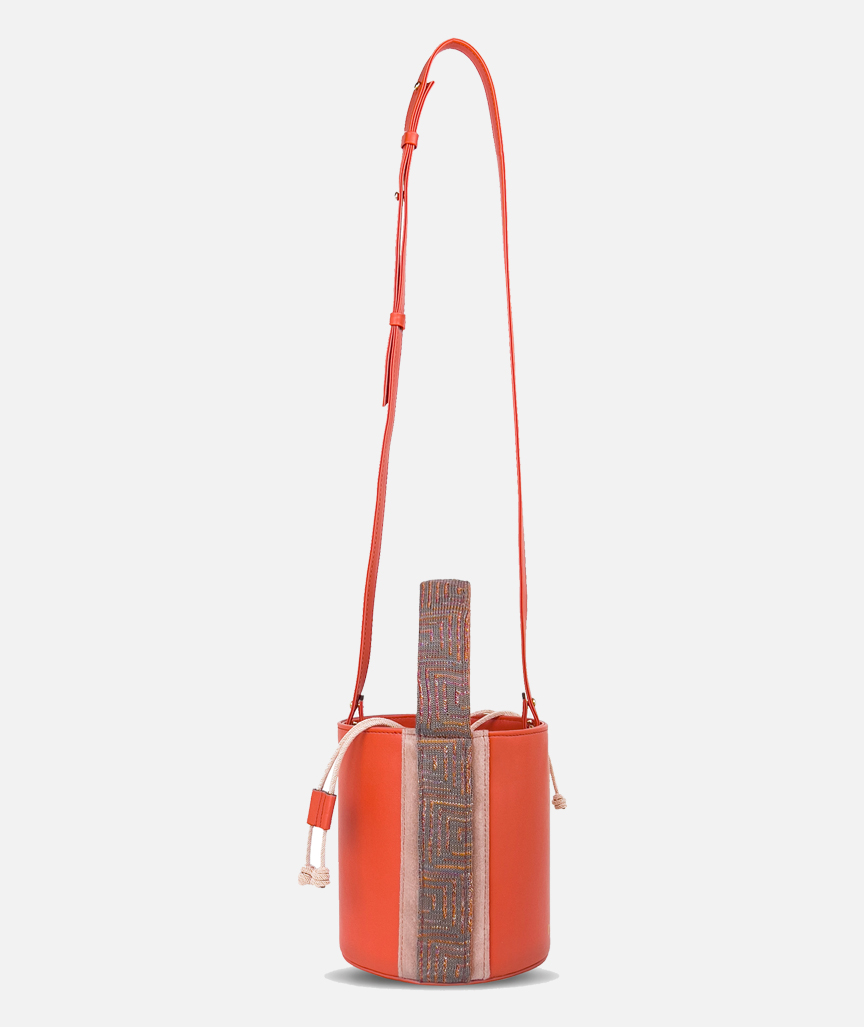 Lena Bucket Bag Pomegranate