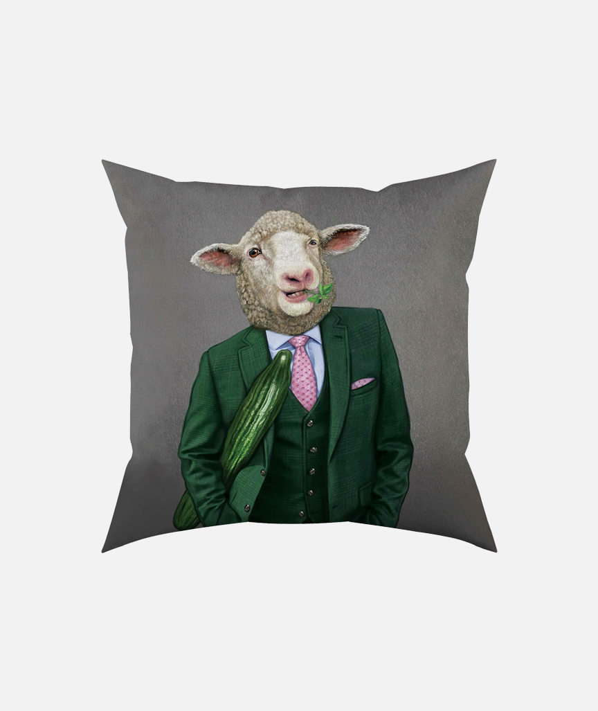 Lamb Pillowcase