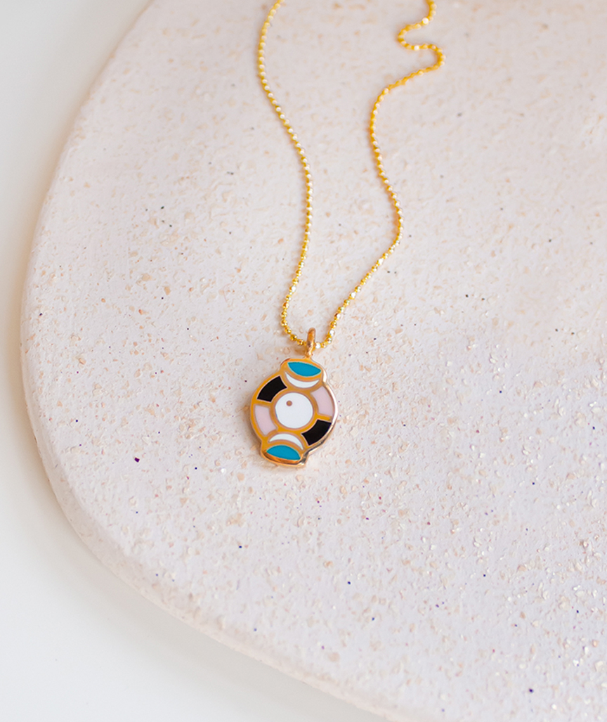 Triple Moon Necklace