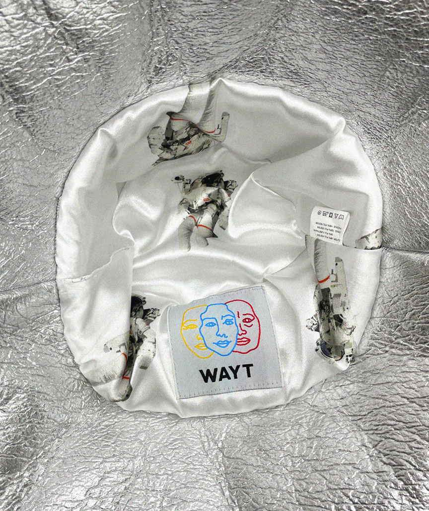 Silver Moon Bucket Hat