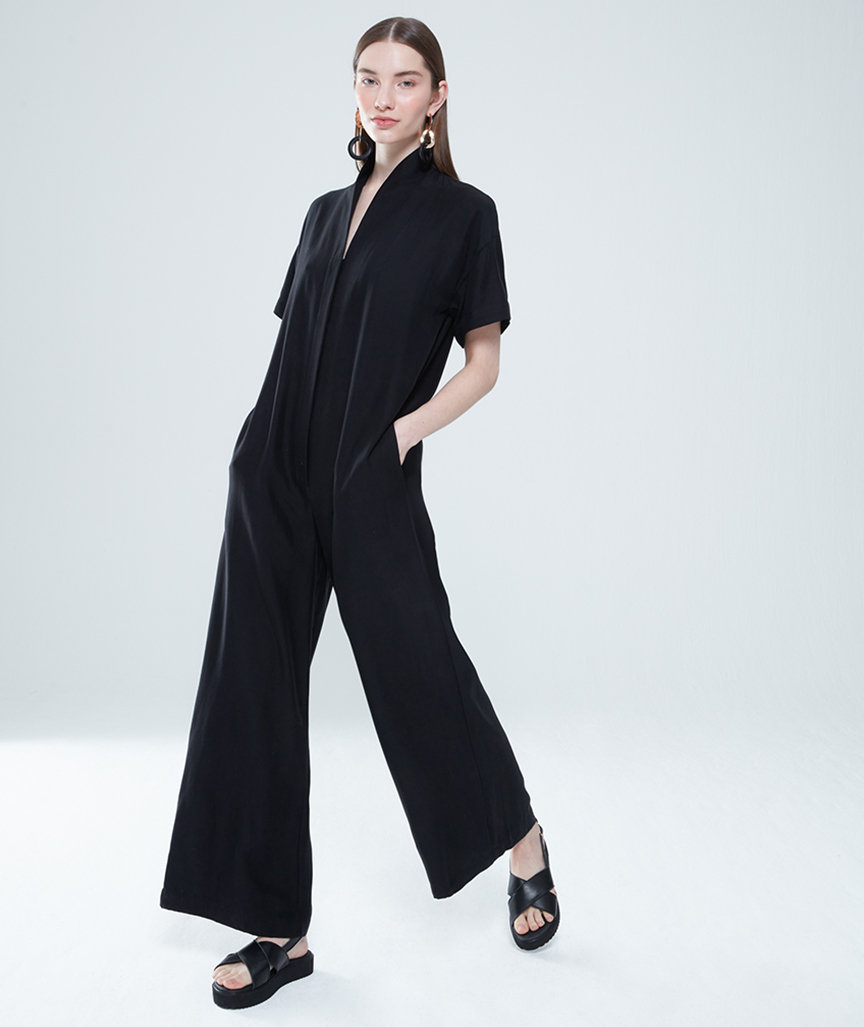 Day to Night Jumpsuit Black