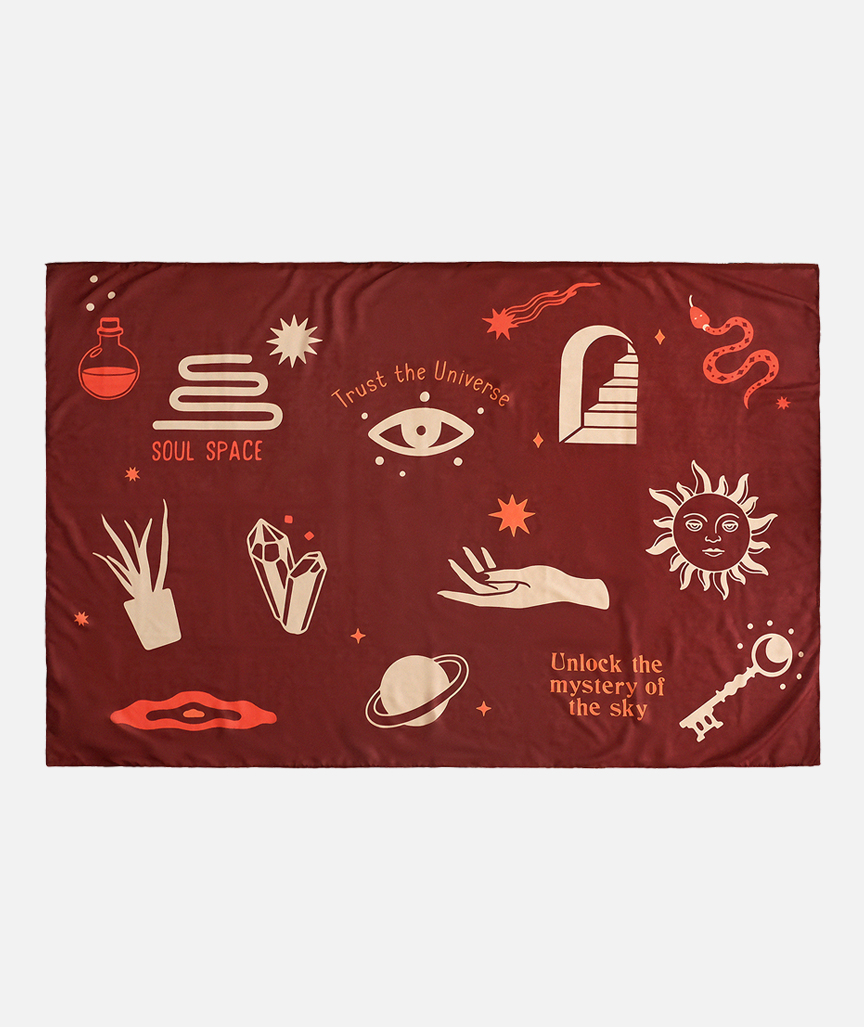 Soul Space Mystical Patterned Pareo