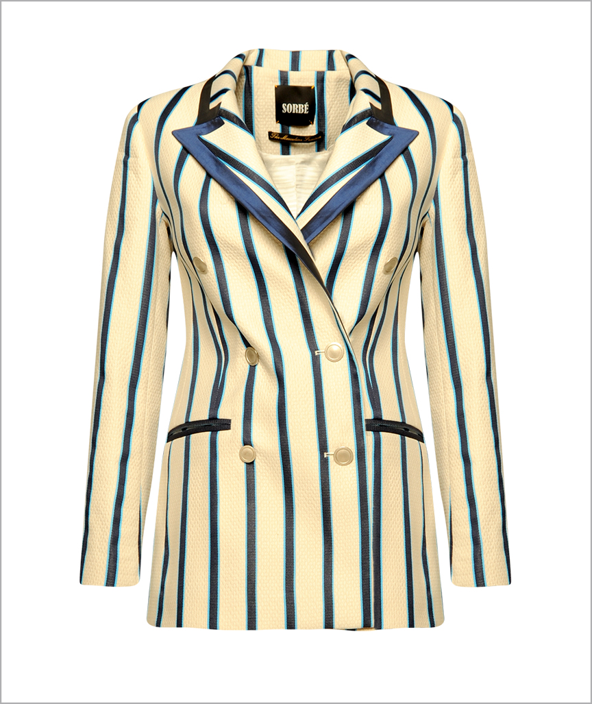 Jacket Blue Striped