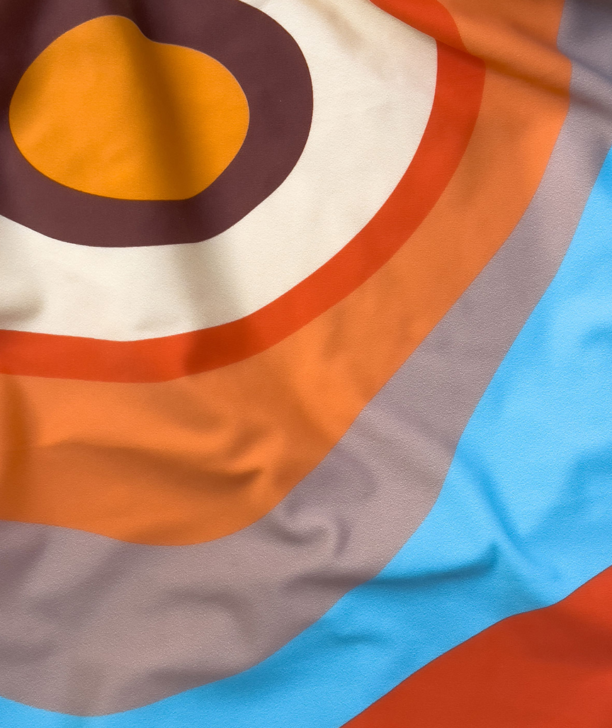 Mars Izohips Patterned Colorful Swimsuit