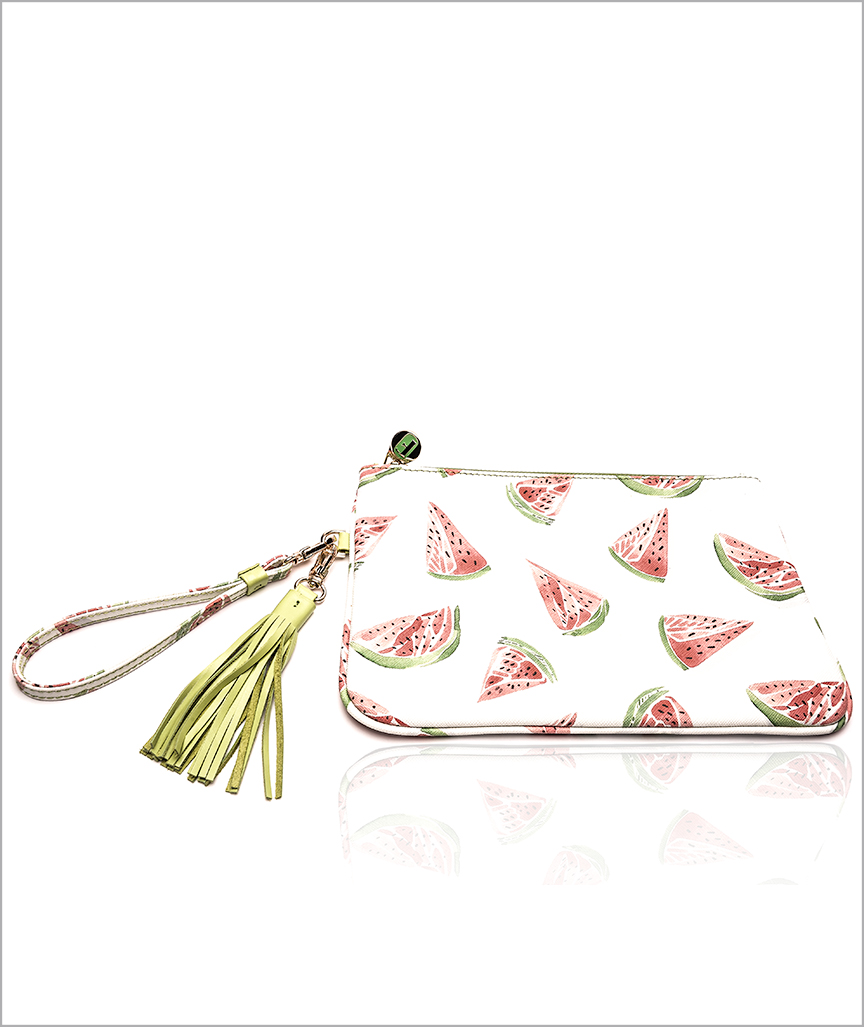 Dalida Clutch in Watermelon