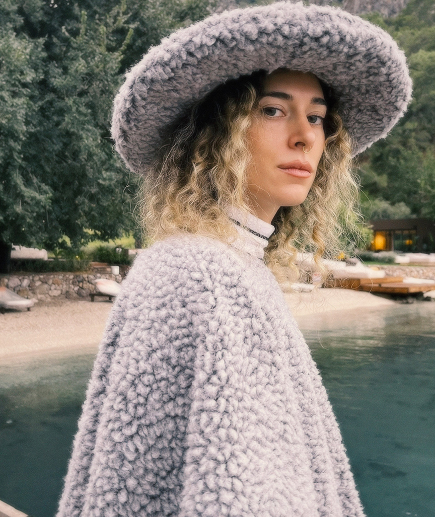 Cosmonaut Faux Fur Hat