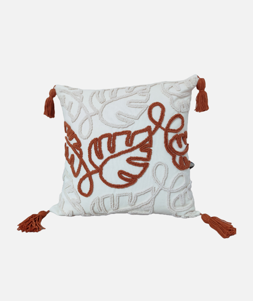 Penelope Punch Needle Embroidery Pillow Case