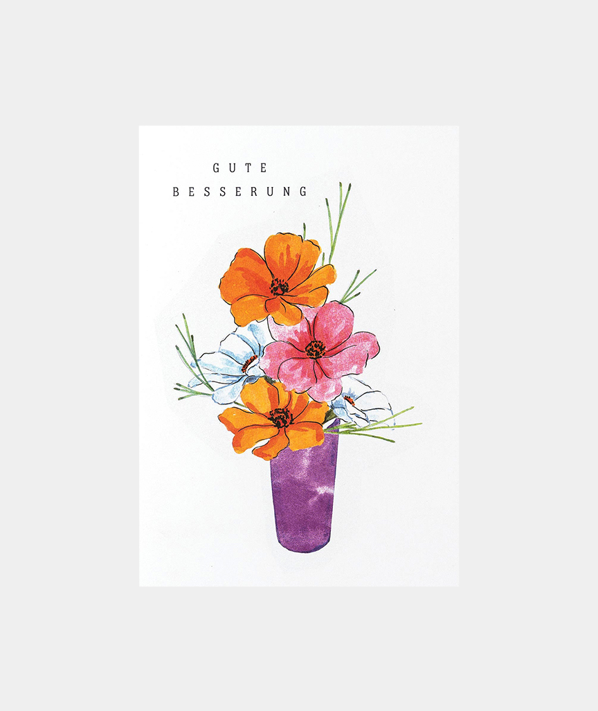 Greeting-Card_Get-well-soon Gute Besserung - Grußkarte