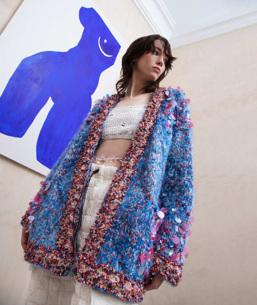 Blanche Strickjacke