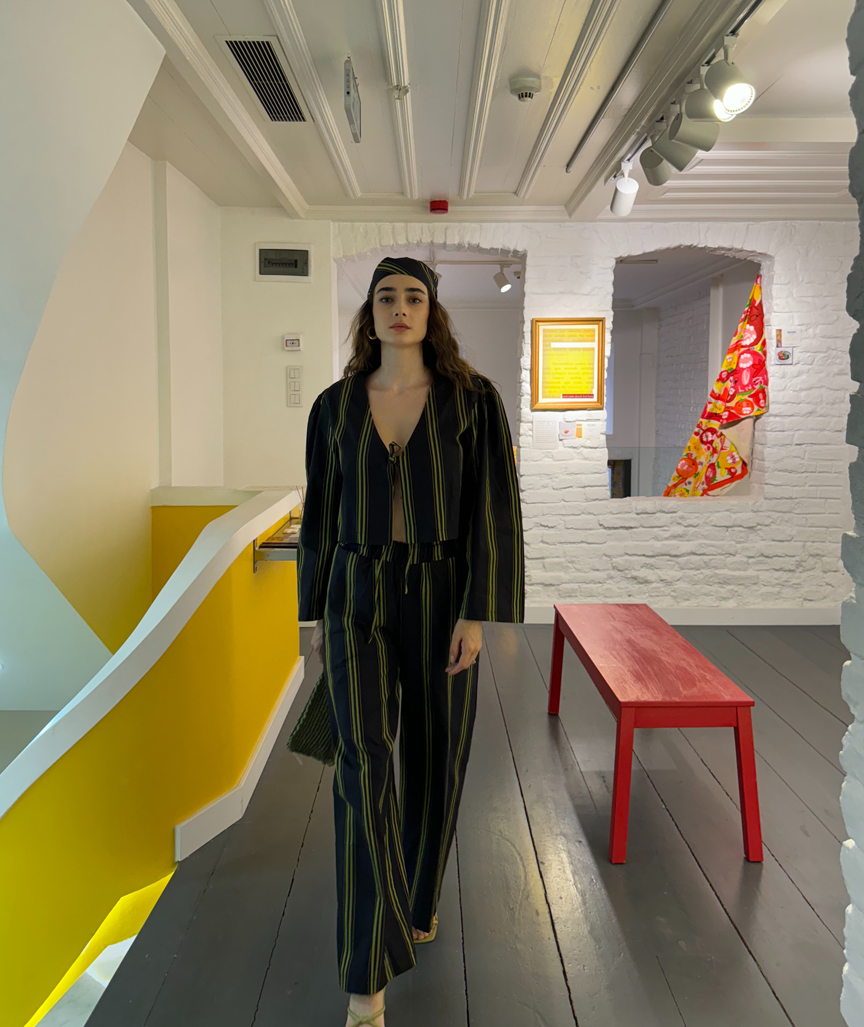 Green Belleville Suit