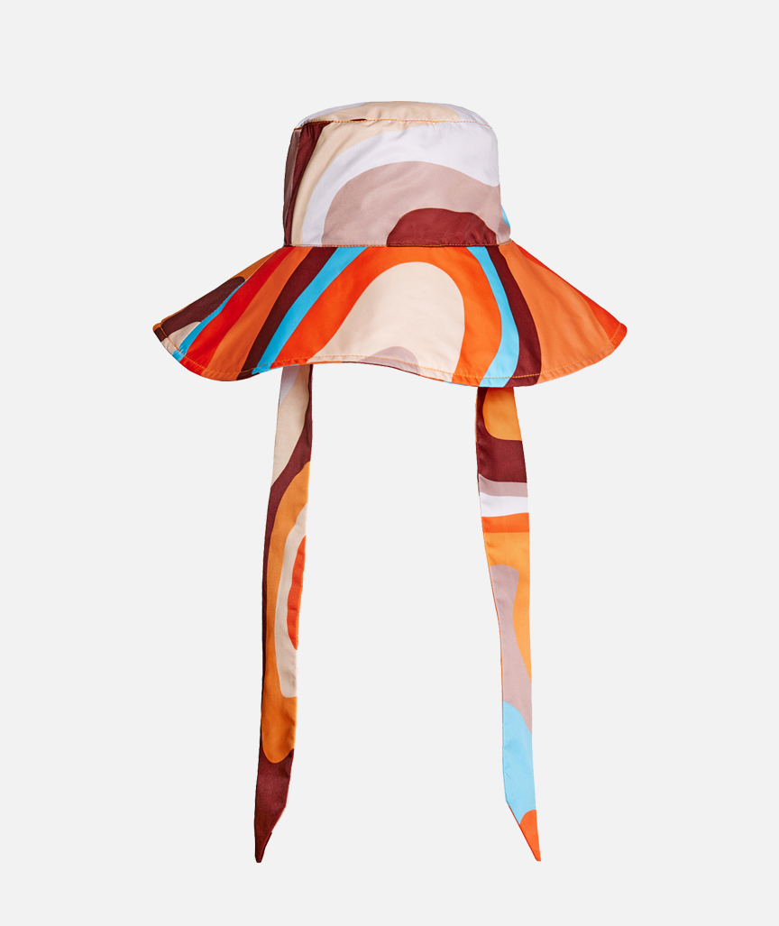 Mars Izohips Patterned Colorful Bucket Hat
