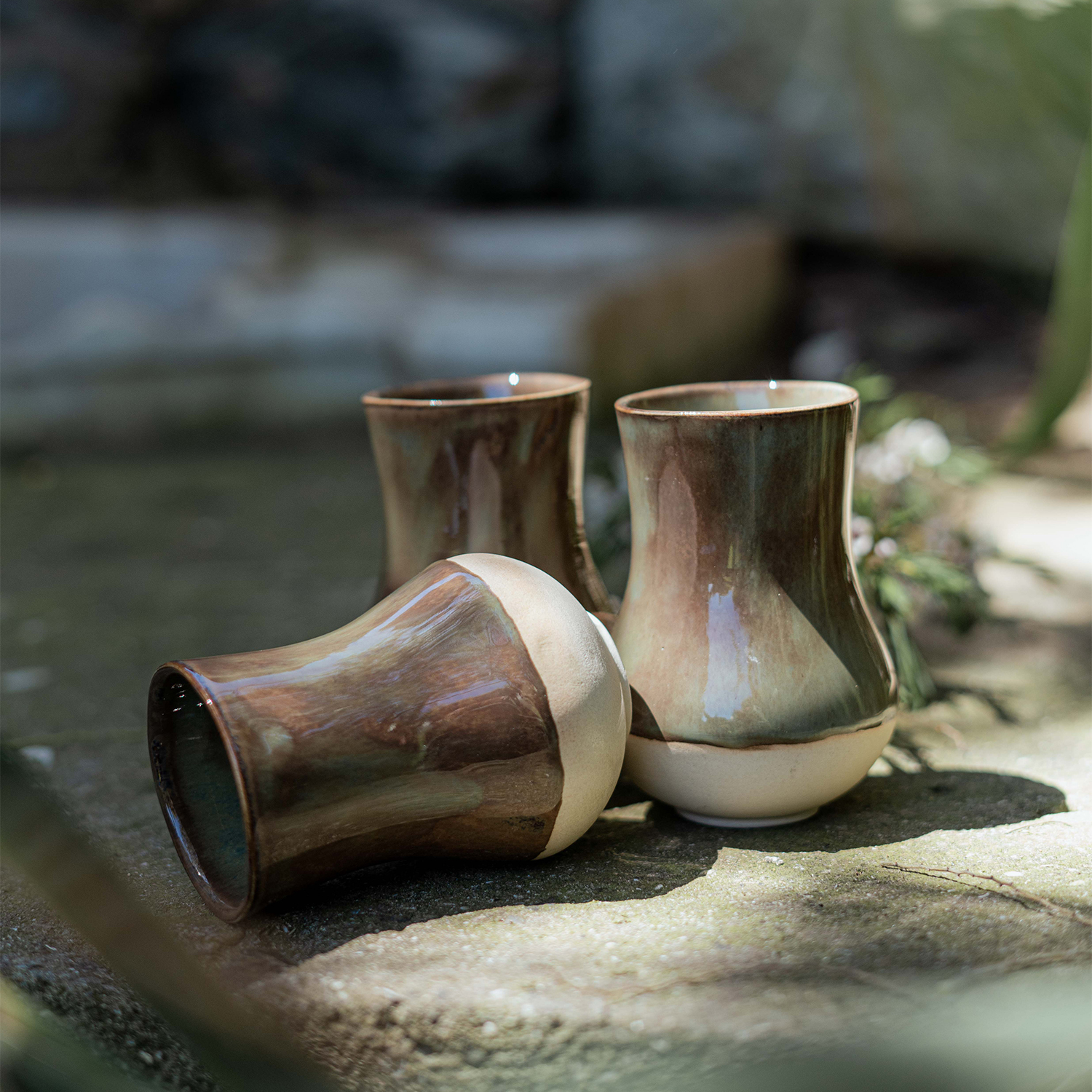 Grappa grüner Becher