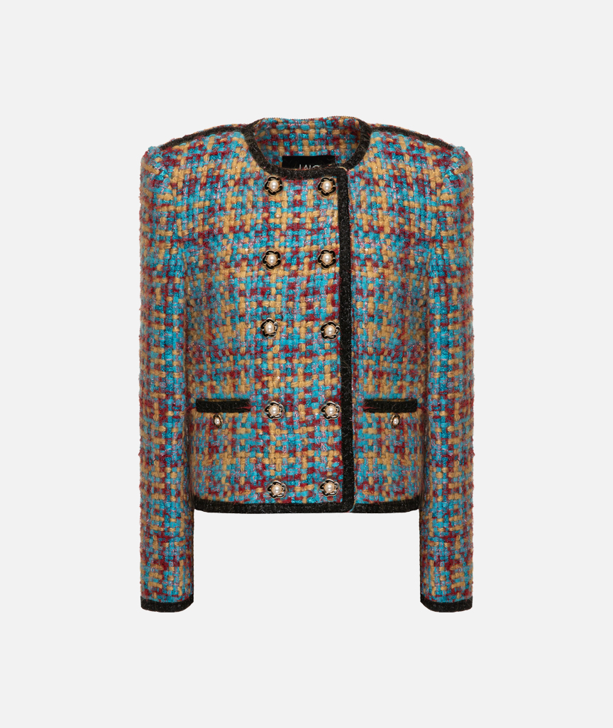 Vintage Jacke mit Knöpfen