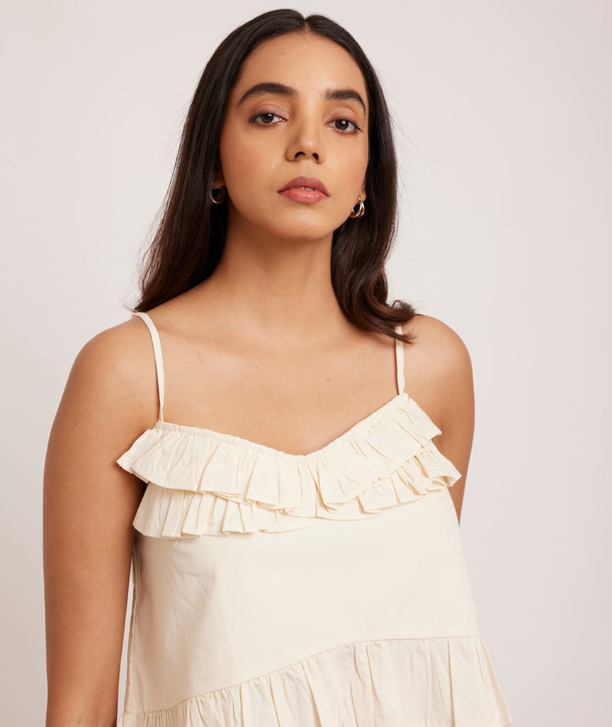 Hayat Ruffle Top