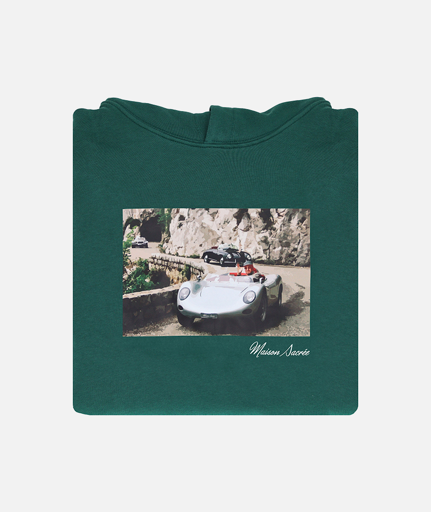 La Turbie Sweatshirt mit Print 