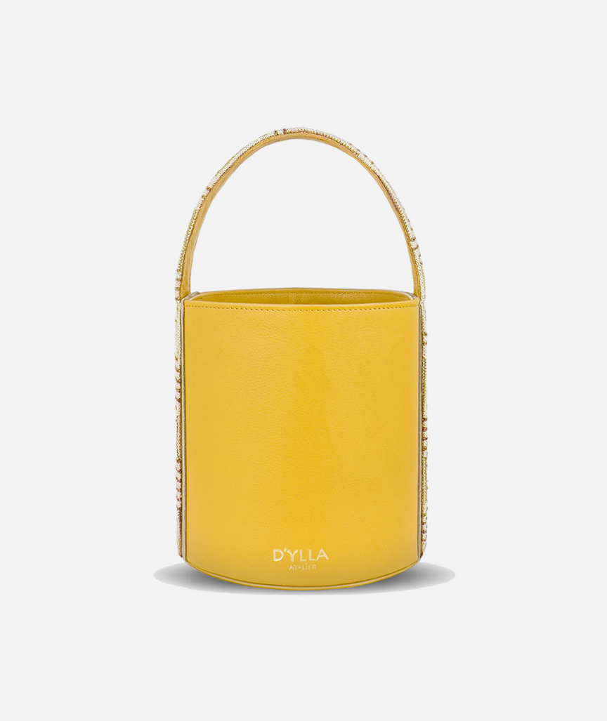 Lena Bucket Bag Mustard