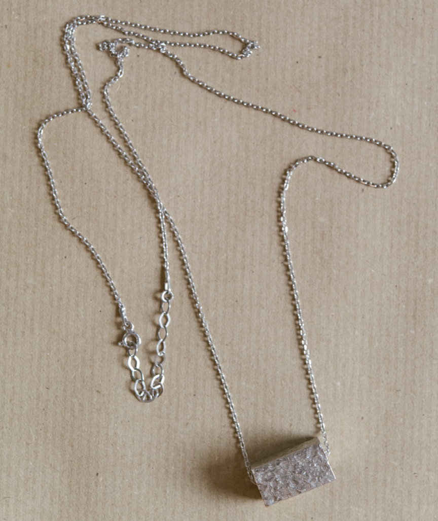 oblong-silber Oblong Kette Silber