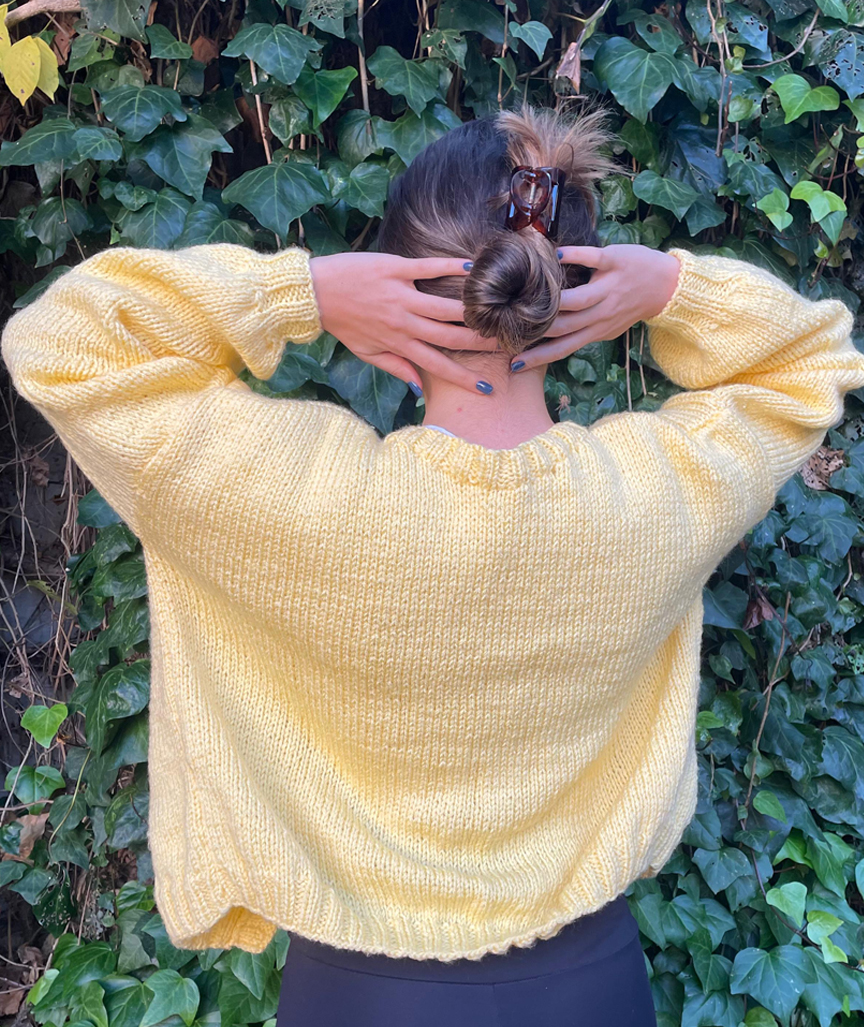 Cardigan Yellow 