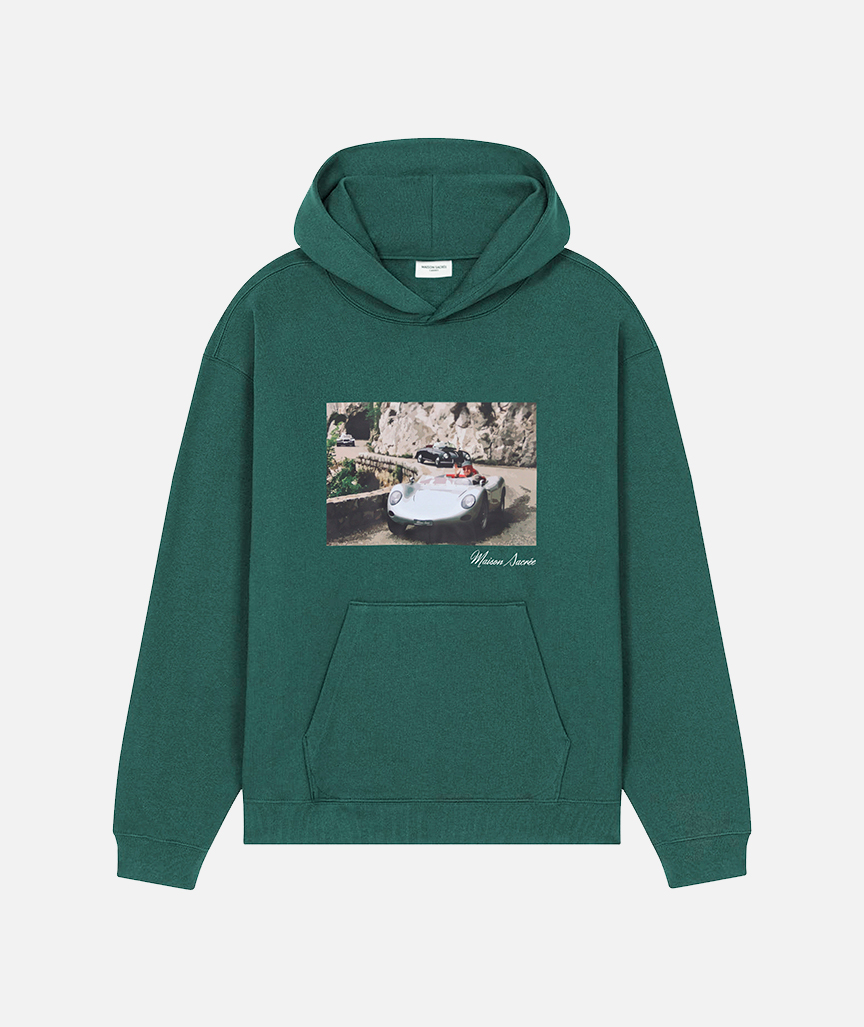 La Turbie Sweatshirt mit Print 